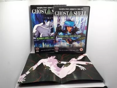 Ghost In The Shell DVD With Poster & Slipcase Limited Edition 1995 Anime Film VG • £7.99