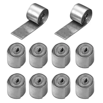 Lead Sheet10 Rolls Fishing Soft Lead Sheet Strip Sinkers Weights Tackle 0.3mm • $11.46