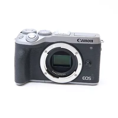 Canon EOS M6 Mark II 32.5MP Mirrorless Digital Camera Body (Silver) #127 • $1072.63