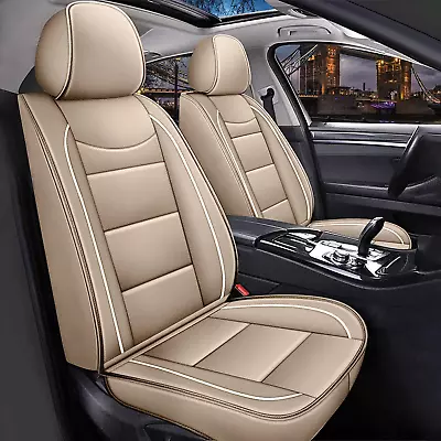 For Toyota Venza 2009-2023 Front Row Car 2-Seat Covers Cushion PU Leather 2pcs • $101.94