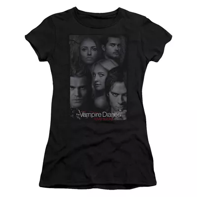 The Vampire Diaries  Here We Are  Women's Adult Or Girl's Jr Babydoll Tee • £32.77