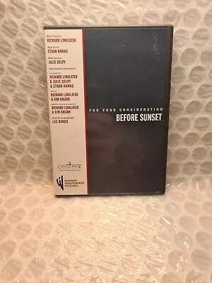 £8.96 • Buy BEFORE SUNSET For Your Consideration FYC DVD PROMO Screener 2004
