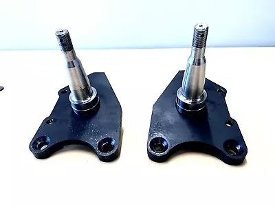 1953 To 1956 Ford F100 Front Drop Spindle Set New Includes Bolts- Plymouth Velor • $400