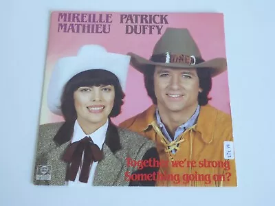 Mireille Mathieu & Patrick Duffy Together We're Strong  7  Single Record 1983 • £4.50