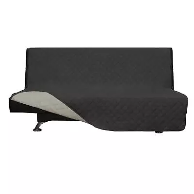 Futon Sofa Slipcover Reversible Sofa Cover Armless Futon Cover Furniture Prot... • $34.66