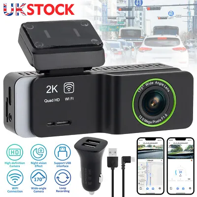 Car HD 1080P Micro Dash Cam Night Vision Plug Play Camera Video Recorder DVR 2K • £26.90