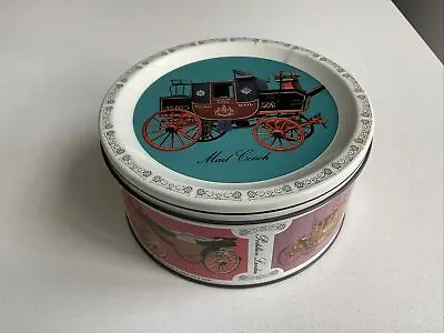 £5 • Buy Mail Coach Quality Street Tin Mackintosh’s Vintage