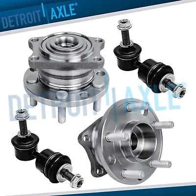 AWD Rear Wheel Bearing Hub Assembly Sway Bar Links For 2005 - 2010 Volvo S40 V50 • $135.32