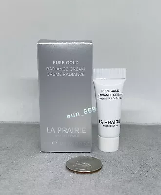 La Prairie Pure Gold Radiance Face Cream 0.17oz / 5ml Tube NIB • $29.99