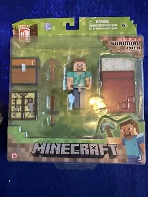 Mojang Minecraft Overworld Survival Pack Fully Articulated • $7