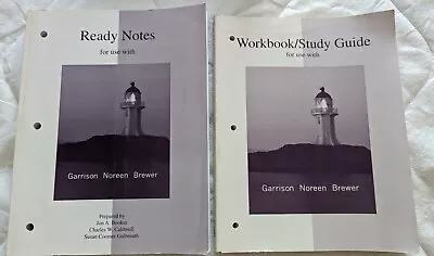 Managerial Accounting Garrison Noreen Ready Notes Study Guide 12th Edition  • $19.95