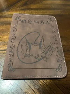 Pokemon Munto Zipper Binder For 400 Pokemon Cards • $24.99