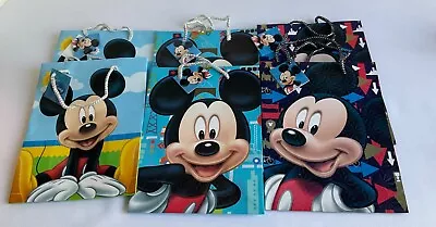 Disney Mickey Mouse Party Goody Bags Birthday Gift Bags 6pc • $8.99