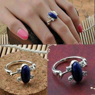 Ring Hot The  Sun Gem Lapis Lazuli   Protection  Daylight • $5.72