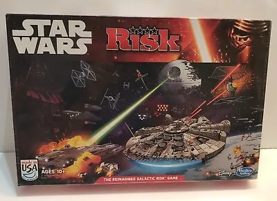 STAR WARS ~ RISK Board Game The Reimagined Galactic 2014 Hasbro Sealed USA • $29.99