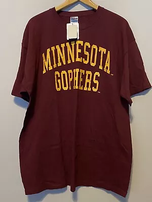 Minnesota Gophers NCAA Shirt Maroon Men's Size X-Large • $12.99
