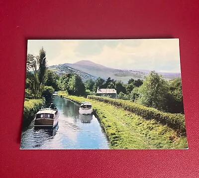 Wales Postcard Llangynidr Powys Boats On Brecon-Abergavenny Canal (E88)  • £5.99