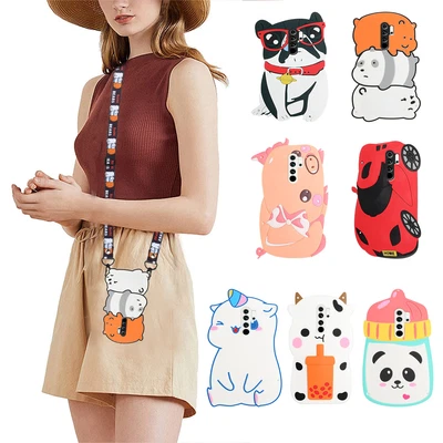 $10.31 • Buy For OPPO Find X3 Lite Realme 7 C17 Reno 5 5K Cute 3D Cartoon Silicone Phone Case