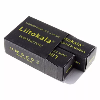 Rechargeable Battery Lii-50A 26650 5000mAh Li-ion 3.7v Powerful Torch Ebike UK • £11