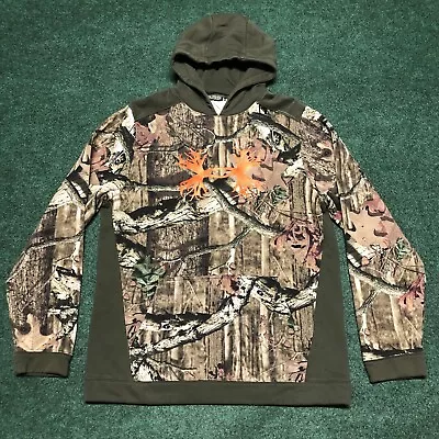 Under Armour Storm Mossy Oak Break Up Infinity Camo Hoodie Men’s 2XL Hunting AOP • $44.99