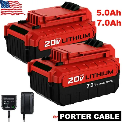 2Pack For Porter Cable PCC681L PACK 20V 20 VOLT MAX Lithium-Ion Battery PCC685L • $45.98
