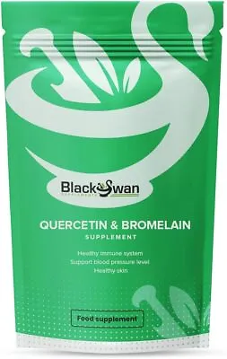 SWN Quercetin & Bromelain 500mg/156mg Veg Capsules For Immune Booster And Skin  • £5.99