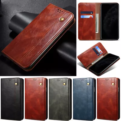 Retro Wallet Flip Case Cover For Xiaomi Poco F5 Redmi A2+ A1+ Note 12S 12 Pro • $18.69