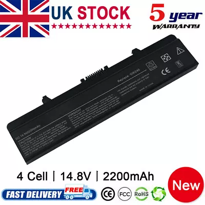 £13.99 • Buy Battery For Dell Inspiron 1525 1526 1440 1545 1546 1750 GW240 X284G RN873 M911G