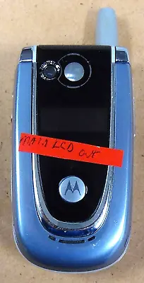 Motorola V Series V600 - Blue And Black ( AT&T / Cingular ) Very Rare Flip Phone • $11.89