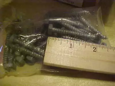 Qty Of 25 1/4 X 2  Hot Dipped Galvanized Lag Bolts Hex Head  Free Shipping • $10.99