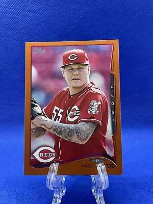 2014 Topps Burnt Orange #597 Mat Latos Cincinnati Reds • $1.49