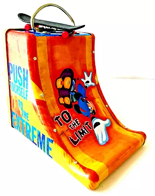 Disney Mickey Mouse Skateboard Lunchbox With Trinket Board • $22.99
