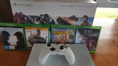 $250 • Buy Xbox One S Itb Console With 4 Games