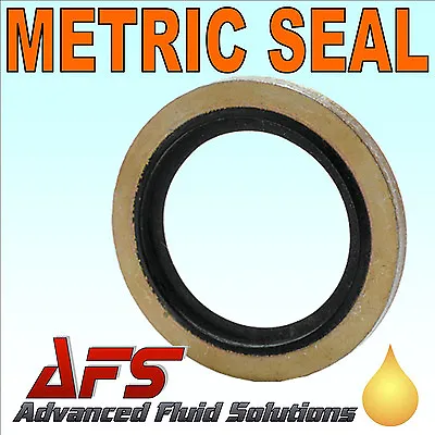£1.26 • Buy GERMAN METRIC Bonded Dowty Seal Self Centering Sealing Washer Hydraulic Fuel AFS