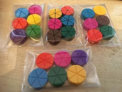 £4.99 • Buy Trivial Pursuit Spares Scoring Wedges Set Movers Token Playing Piece Replacement