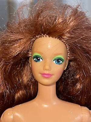 1989 Barbie Dance Club  Kayla Vintage Gorgeous Red Hair Nice Makeup 💄 • $15