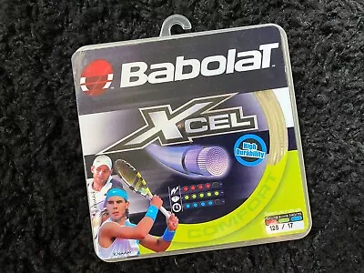 Babolat XCEL 125/17 Natural Tennis String • $21.99