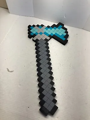 Minecraft Diamond Foam Axe - Chop Your Way To Minecraft Success Lovely • $10.78