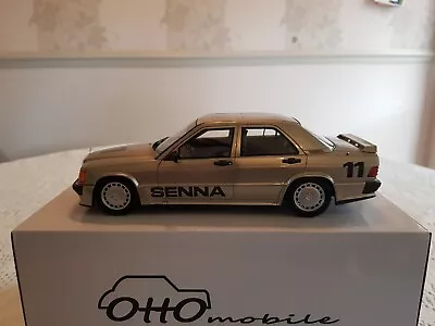 1.18 March  Pre Order Otto Mercedes 190e 2.3 16 W201  Senna 1984 • $113.65