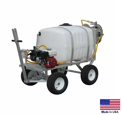 SPRAYER Commercial - Trailer Mounted - 100 Gallon Tank - 9.5 GPM - 5.5 Hp - Reel • $5578.12