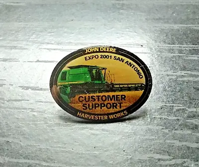 John Deere Hat/Lapel Pin 2001 San Antonio EXPO • $10.99