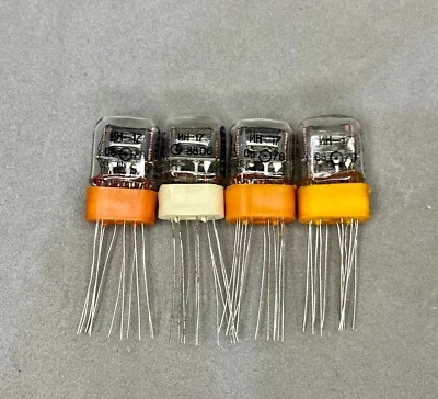 $33.25 • Buy 4 Pcs In-17 New Nixie Display Tubes For Nixie Clock Otk Tested