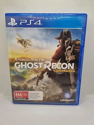 Tom Clancy's Ghost Recon Wildlands Playstation 4 Game PS4 Free Postage  • $15.90