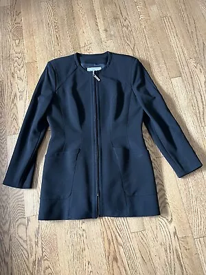 Thierry Mugler MUGLER Vintage Blazer Jacket Blazer Black Size Us 12 Fr 44 • $350