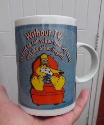 Mug The Simpsons Without TV Homer In Chair • £4.99