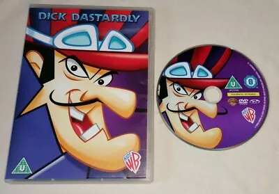DVD - Dick Dastardly DVD WB Kids Wacky Races Hanna-Barbera PAL R2 UK • £2.55