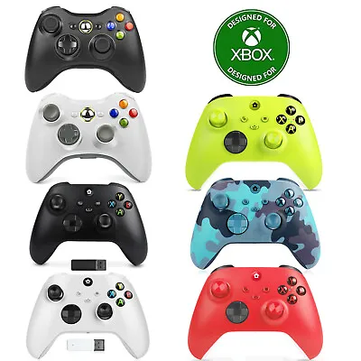 Xbox 360 Controller USB Wireless Gamepad For Microsoft Xbox One/X/S/E PC Win7 11 • £14.99