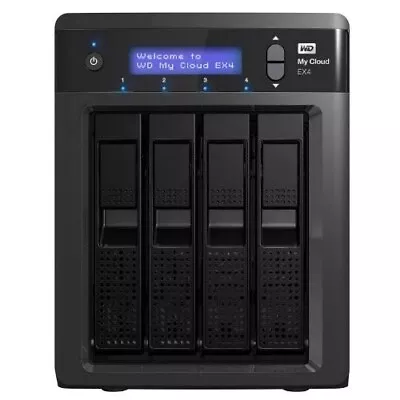 WD My Cloud EX4 Network Attached Storage NAS 20TB (4x5TB) - Excellent Condition • $53