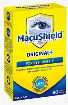 Macushield Original Eye Health Vision 30 Supplements Capsules Lutein • £2.30