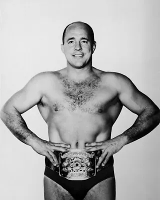 1964 Wrestler VERNE GAGNE Glossy 8x10 Photo AWA Wrestling Champion Print Poster • $4.99
